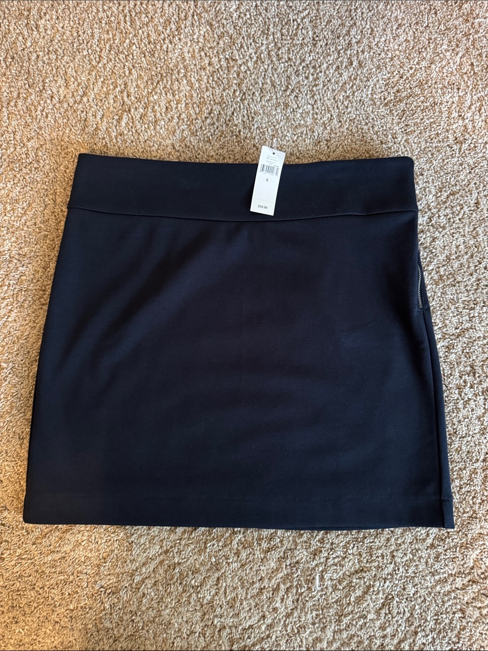 Classic Navy Women's Mini Skirt